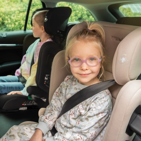 TENDO Beige Kidwell Fotelik samochodowy i-Size 100-150 cm ISOFIX 15-36 kg