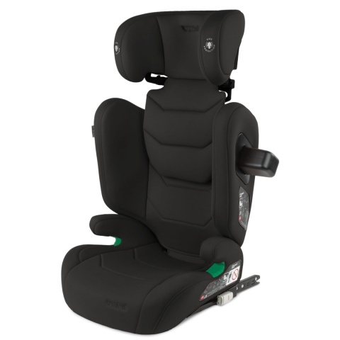 TENDO Black Kidwell Fotelik samochodowy i-Size 100-150 cm ISOFIX 15-36 kg