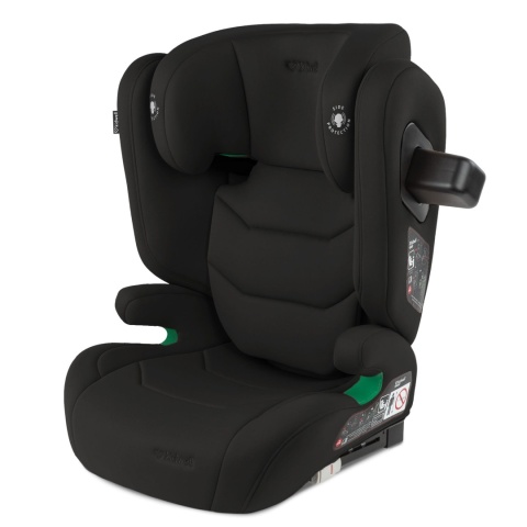TENDO Black Kidwell Fotelik samochodowy i-Size 100-150 cm ISOFIX 15-36 kg