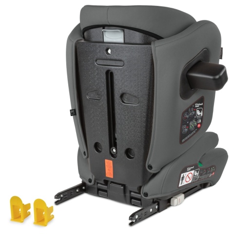 TENDO Gray Kidwell Fotelik samochodowy i-Size 100-150 cm ISOFIX 15-36 kg