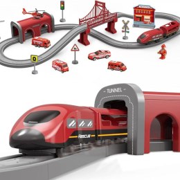 WOOPIE 57444 Zestaw kolejka elektroniczna lokomotywa