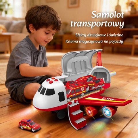 WOOPIE 58137 Samolot Transporter strażacki