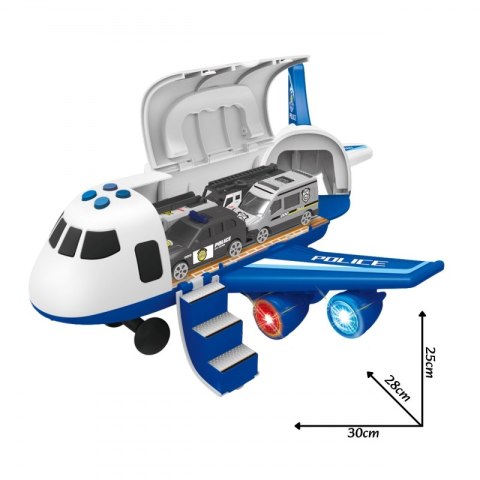 WOOPIE 58144 Samolot Transporter policyjny