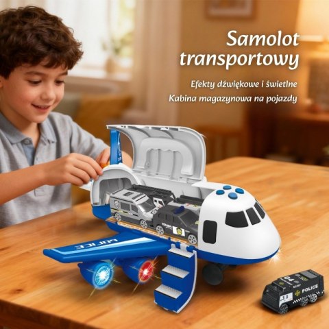 WOOPIE 58144 Samolot Transporter policyjny