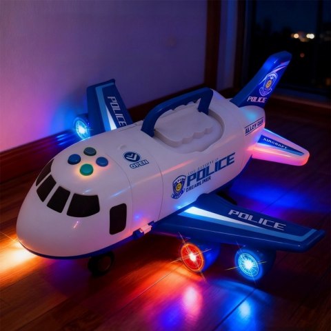 WOOPIE 58144 Samolot Transporter policyjny