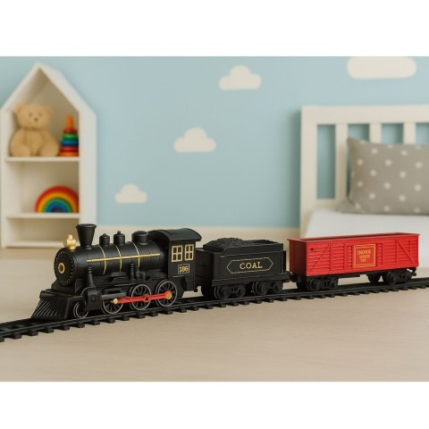 Kolejka Elektryczna Pociąg Lokomotywa Wagony Tory Światła Dźwięki