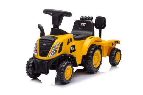 MOOVKEE Traktor z przyczepą CAT yellow