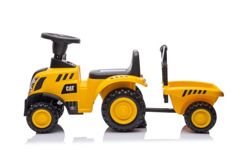 MOOVKEE Traktor z przyczepą CAT yellow
