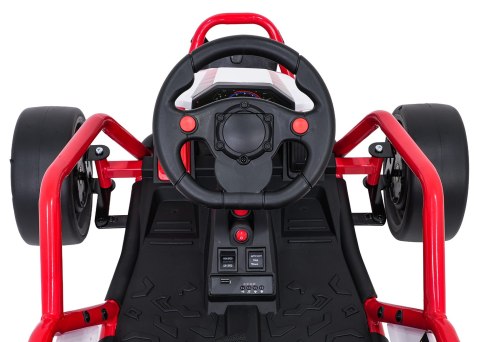 Pojazd Gokart TORNADO z Funkcją Driftu Czerwony