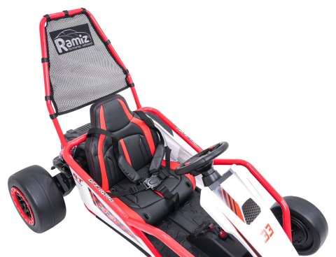 Pojazd Gokart TORNADO z Funkcją Driftu Czerwony