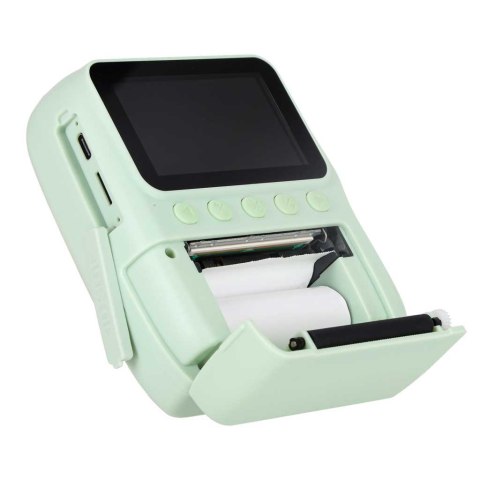 Aparat fotograficzny cyfrowy natychmiastowy 16x wkłady mazaki zielony