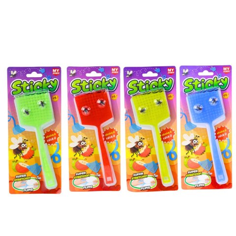 Gumowa Łapka Dla Dzieci Zabawkowa Sztuczne Muchy Mix