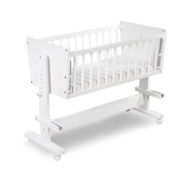 KLUPŚ Łóżeczko dostawne 89x40 ZOYA 5w1 biel