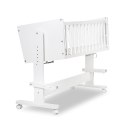 KLUPŚ Łóżeczko dostawne 89x40 ZOYA 5w1 biel