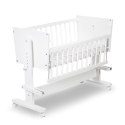 KLUPŚ Łóżeczko dostawne 89x40 ZOYA 5w1 biel