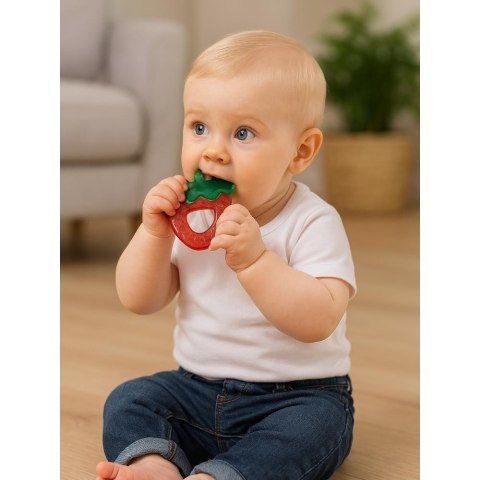 Chłodzący gryzak wodny Strawberry zestaw 2 szt