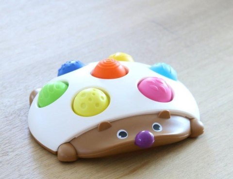 Jeżyk Eddy zabawka sensoryczna dla niemowląt 6 mc