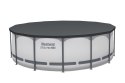 Basen stelażowy Steel Pro MAX 427x122 Szary 14FT BESTWAY 5w1 + Akcesoria