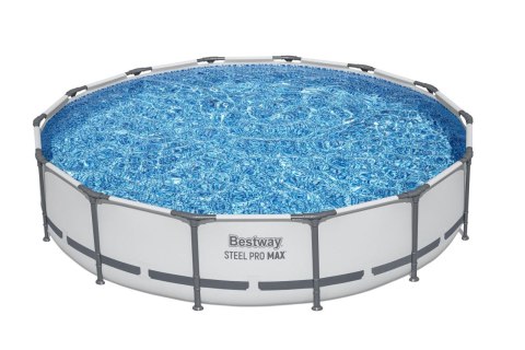 Basen stelażowy Steel Pro MAX 427x84 14FT BESTWAY 3w1 + Pompa + Filtr II