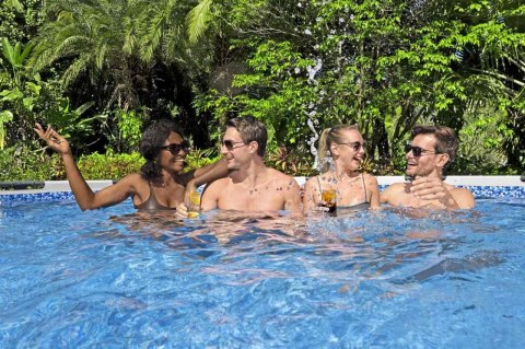 Basen stelażowy Steel Pro MAX 457x122 15FT BESTWAY 5w1 + Akcesoria