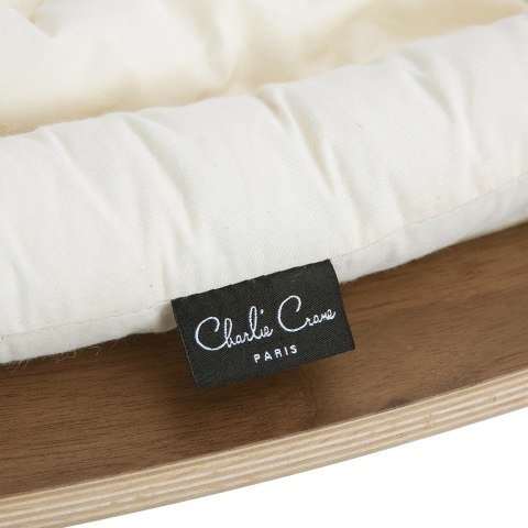 Charlie Crane Leżaczek Levo orzech włoski Organic Milk