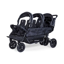Childhome Wózek sześcioosobowy Sixseater Black