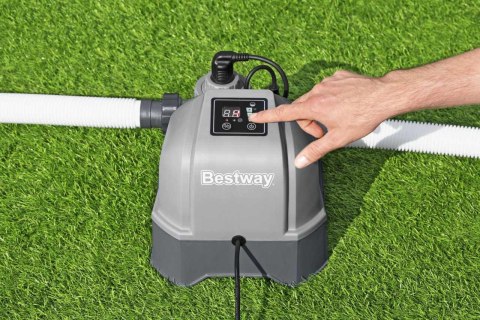 Chlorator słonej wody do basenów Generator chloru BESTWAY Czyszczenie wody + Paski testowe