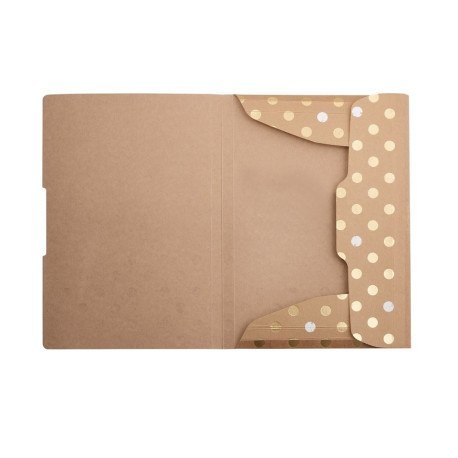 Teczka rysunkowa z gumką a4 - pure glam HERLITZ