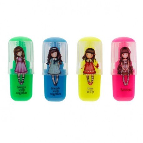 Zakreślacze mini 4 szt santoro - gorjuss friends walk SANTORO LONDON