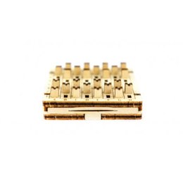 Drewniana gra podróżna 3d wooden.city - warcaby WOODEN CITY