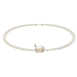 Drewniane puzzle mechaniczne 3d wooden.city - okrągłe tory + WOODEN CITY