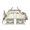 Drewniane puzzle mechaniczne 3d wooden.city - wooden express + WOODEN CITY