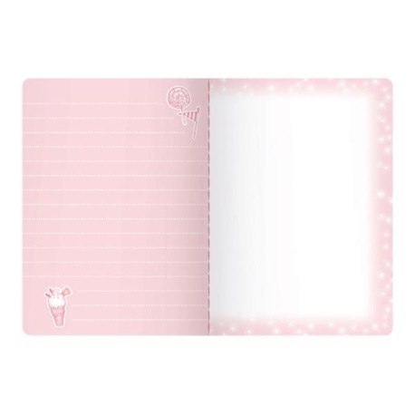 Mały notes z naklejkami - gorjuss - fairground - carousel SANTORO LONDON