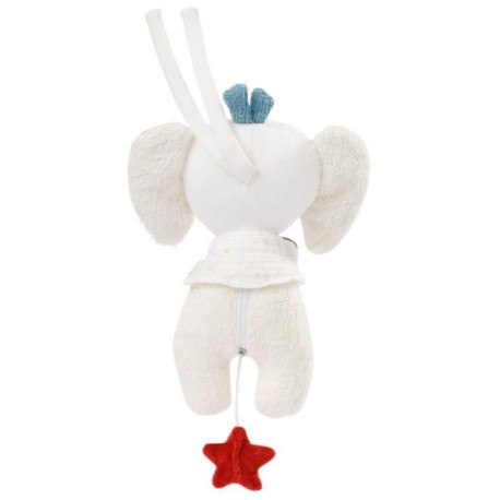 Maskotka z pozytywką, słoń, z kolekcji: natura FEHN