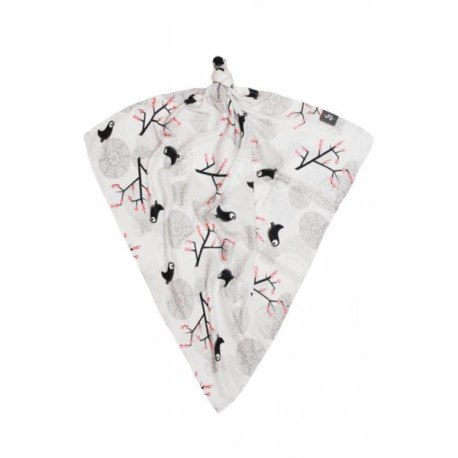 Mini pieluszki, przytulanka z jonami srebra - 2 szt (pieski i PULP BAMBOO