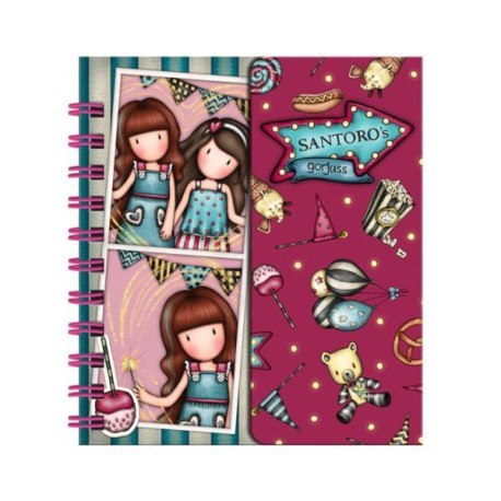 Notes do nauki słówek - gorjuss - fairground - fireworks SANTORO LONDON