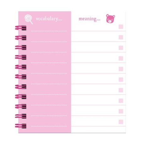 Notes do nauki słówek - gorjuss - fairground - fireworks SANTORO LONDON