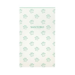 Notes - koty - feline fine - bold green SANTORO LONDON