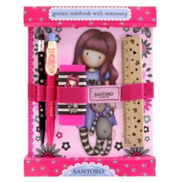 Notes z przyborami szkolnymi - gorjuss fiesta - my gift to you SANTORO LONDON