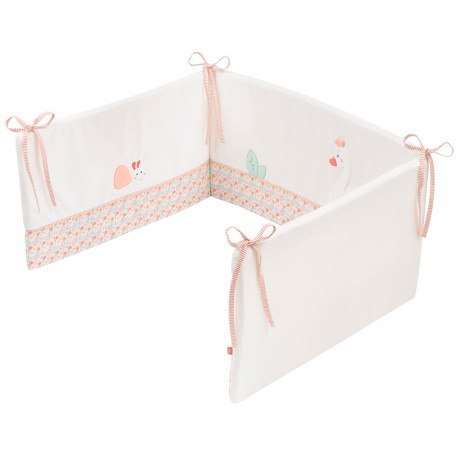 Ochraniacz do łóżeczka, łabędź, z kolekcji: jezioro łabędzie FEHN