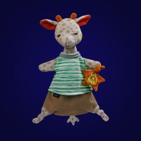 Pierwsza przytulanka, pacynka świecąca w ciemności FEHN