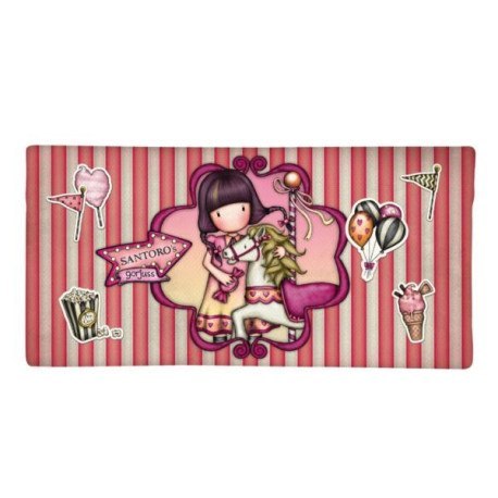 Piórnik, kosmetyczka, saszetka - gorjuss - carousel SANTORO LONDON