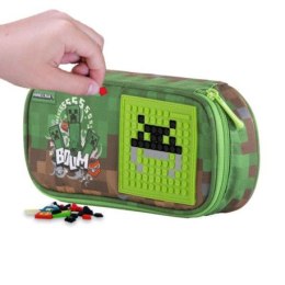 Piórnik szkolny na suwak, pixie crew, minecraft PIXIE