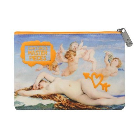 Płaska kosmetyczka, saszetka - masterpieces - i woke up like this SANTORO LONDON