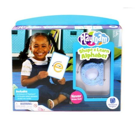 Playfoam, masa piankowa, modelina, zestaw do nauki małych liter LEARNING RESOURCES