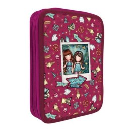 Podwójny piórnik z wyposażeniem- gorjuss - fireworks SANTORO LONDON