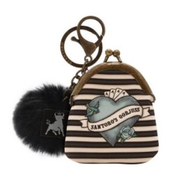 Portmonetka, breloczek - gorjuss pirates - black pearl SANTORO LONDON