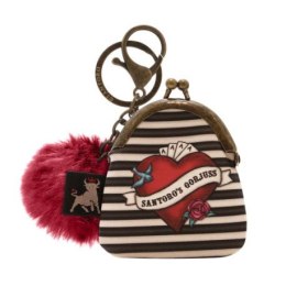 Portmonetka, breloczek - gorjuss pirates - mary rose SANTORO LONDON