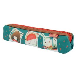 Powlekany prostokątny piórnik - kori kumi - melon showers SANTORO LONDON