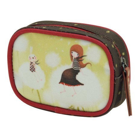 Prostokątna portmonetka - kori kumi - blowing kisses SANTORO LONDON